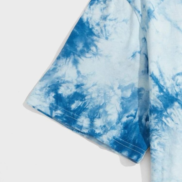 Tie and dye tee and shorts L - Picture 2 of 5